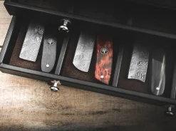 Böker Manufaktur Solingen Damast Ebenholz Schwarz Outlet