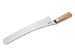 Böker Manufaktur Solingen Damast Olive Brotmesser Braun Outlet