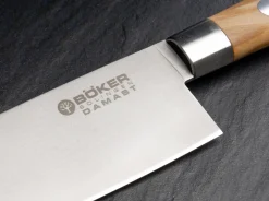 Böker Manufaktur Solingen Damast Olive Chefmesser Klein Braun Online