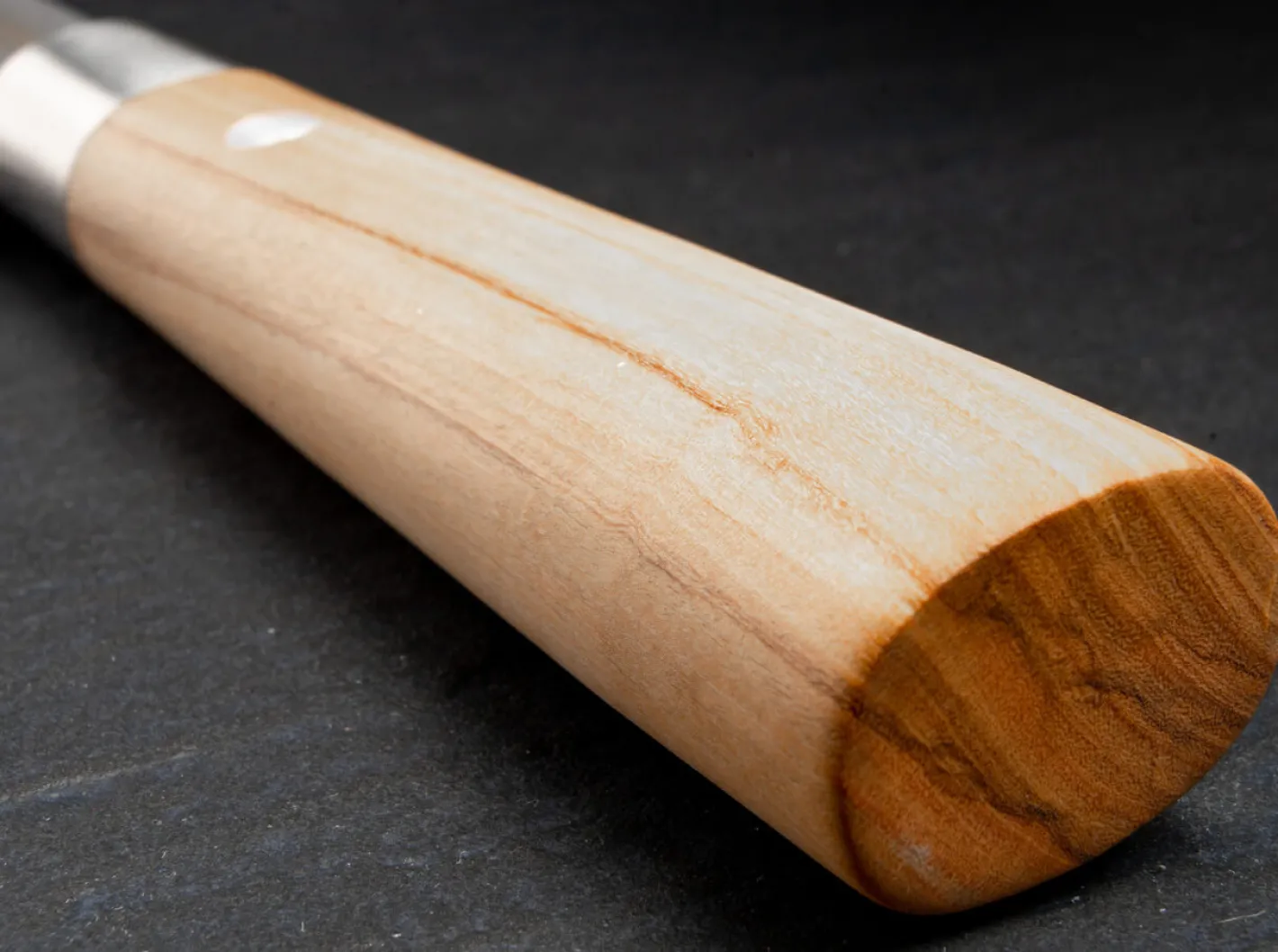 Böker Manufaktur Solingen Damast Olive Schinkenmesser Braun Outlet