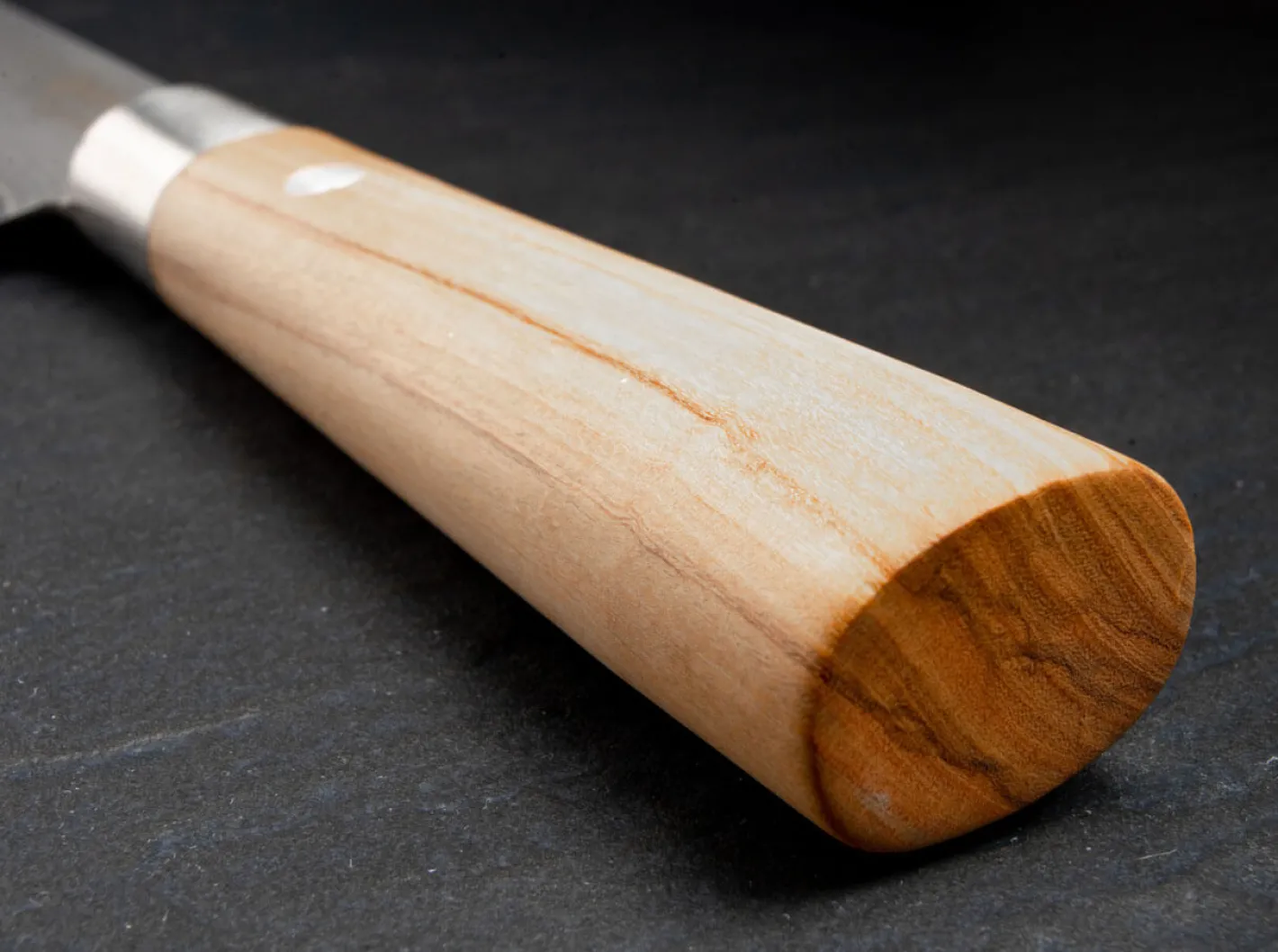 Böker Manufaktur Solingen Damast Olive Schinkenmesser Braun Outlet