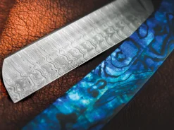 Böker Manufaktur Solingen Damast Paua Blau Outlet