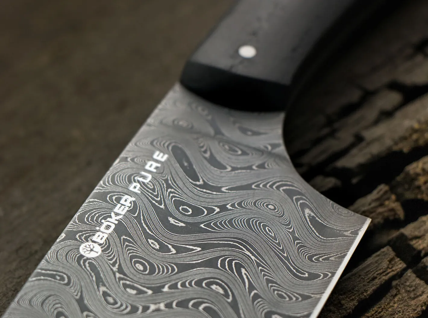 Böker Manufaktur Solingen Damast Pure Santoku Schwarz Online