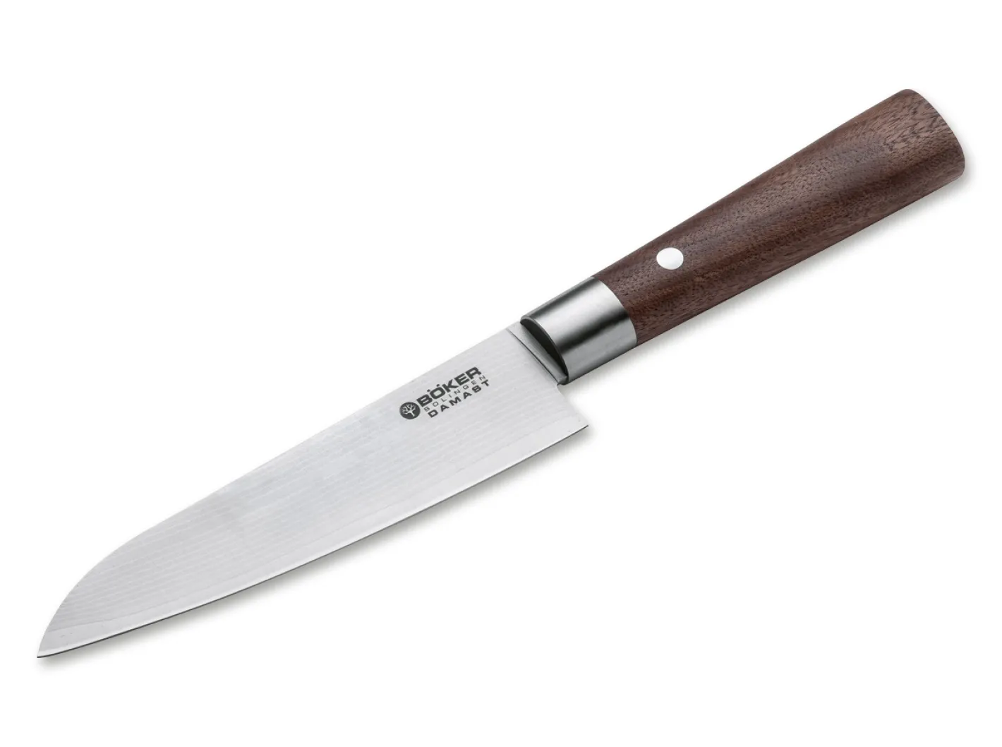 Böker Manufaktur Solingen Damast Walnuss Santoku Braun Online