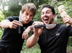 Böker Manufaktur Solingen DBK Bushfriend 2000 Schwarz Best