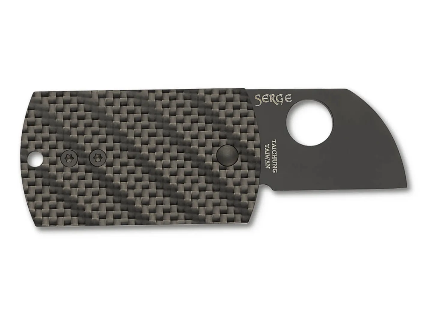 Spyderco Dog Tag Folder CF