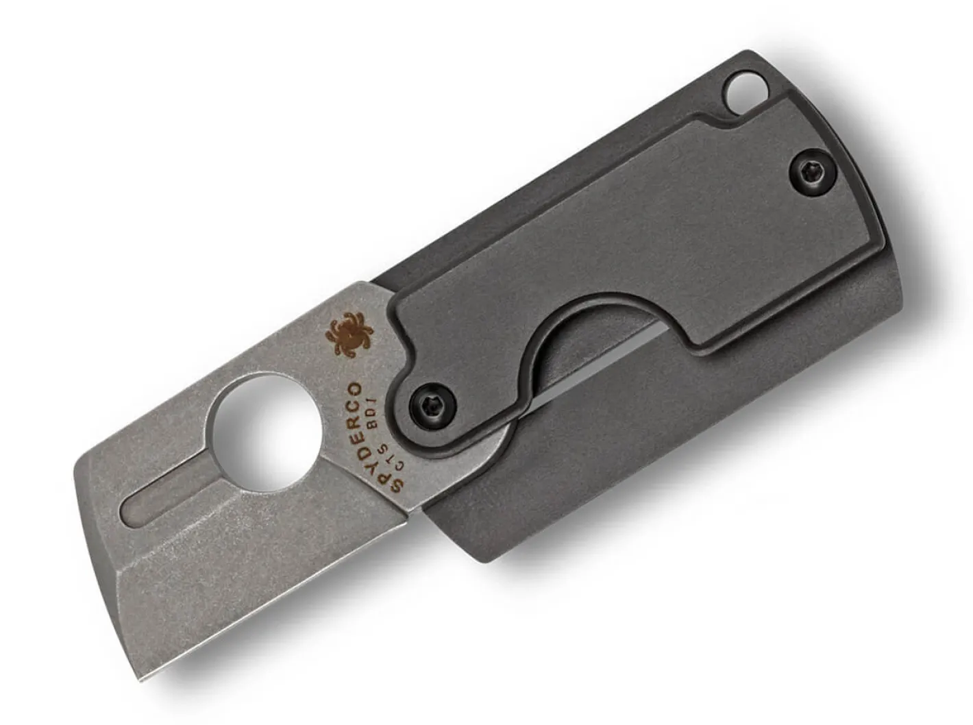 Spyderco Dog Tag Folder Gen4 Grau Clearance