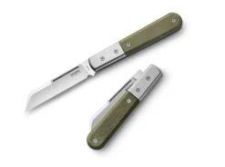 LionSteel Dom Barlow Canvas Micarta Green Grün Hot