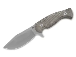 Fox Knives East Wood Tiger Micarta OD Green Grün Sale