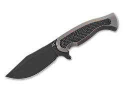 Fox Knives East Wood Tiger Titanium CF Grau Online