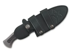 Fox Knives East Wood Tiger Titanium CF Grau Best