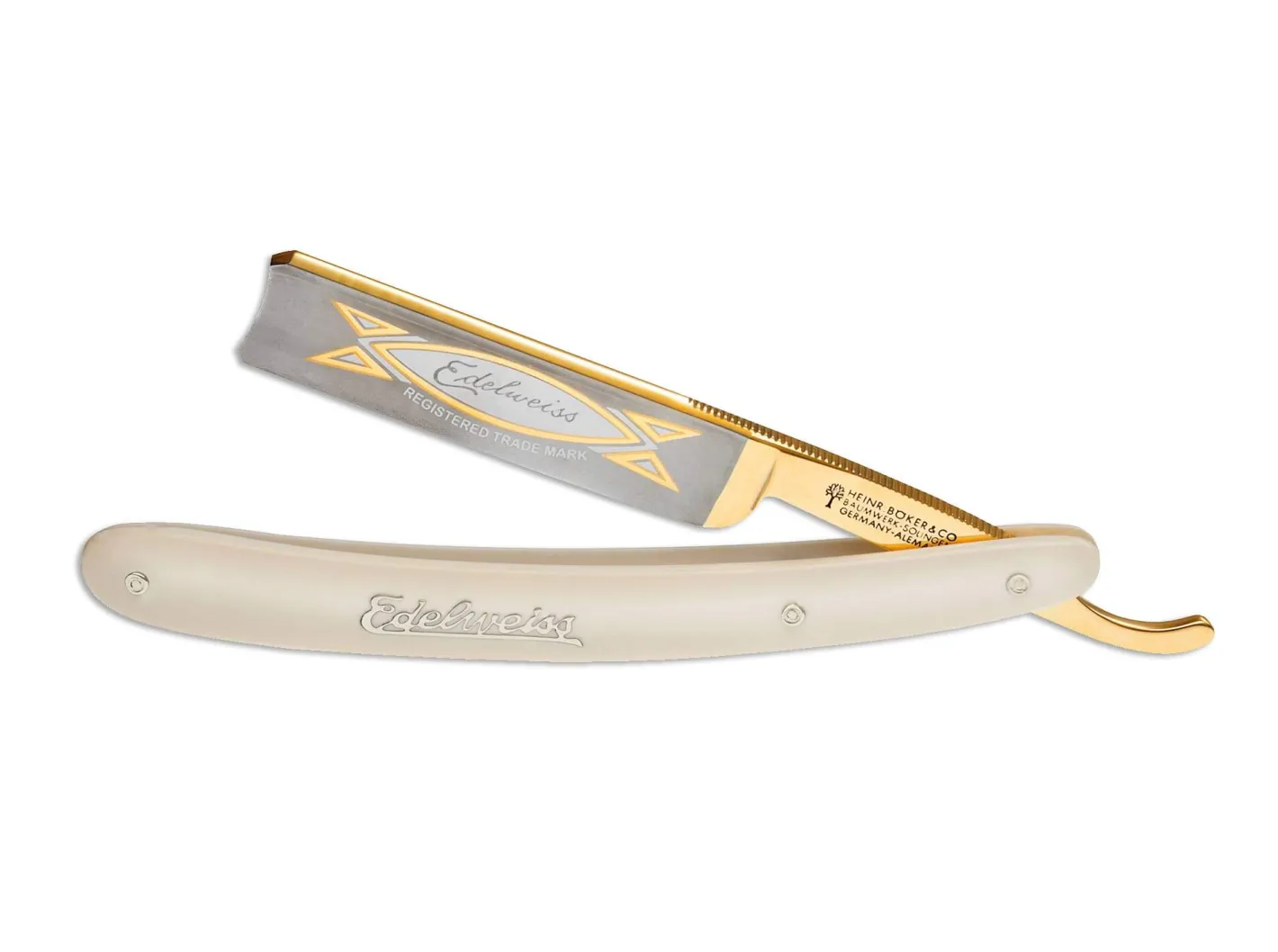 Böker Manufaktur Solingen Edelweiss 5/8" SE Weiß