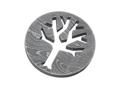 Böker Manufaktur Solingen Einkaufschip Damast Grau New