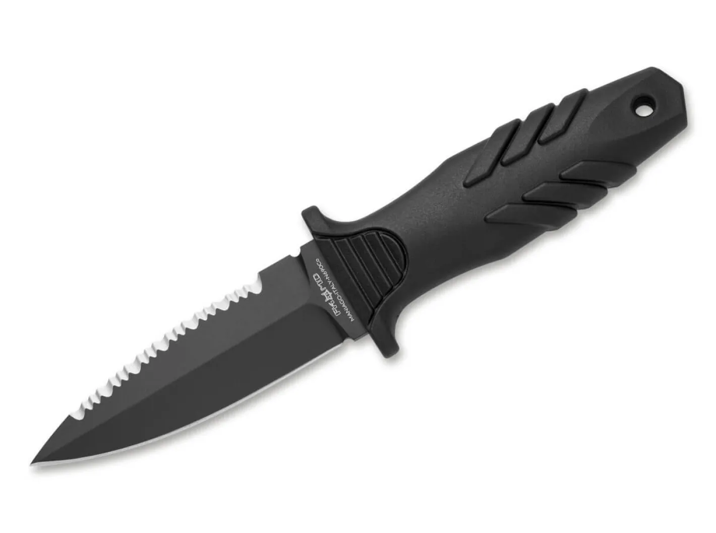 Fox Knives Elementum Dagger All Black Schwarz Clearance