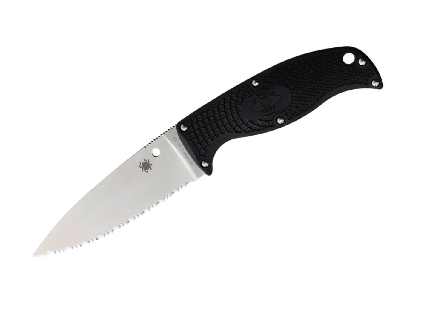 Spyderco Enuff 2 Black SpyderEdge Schwarz New