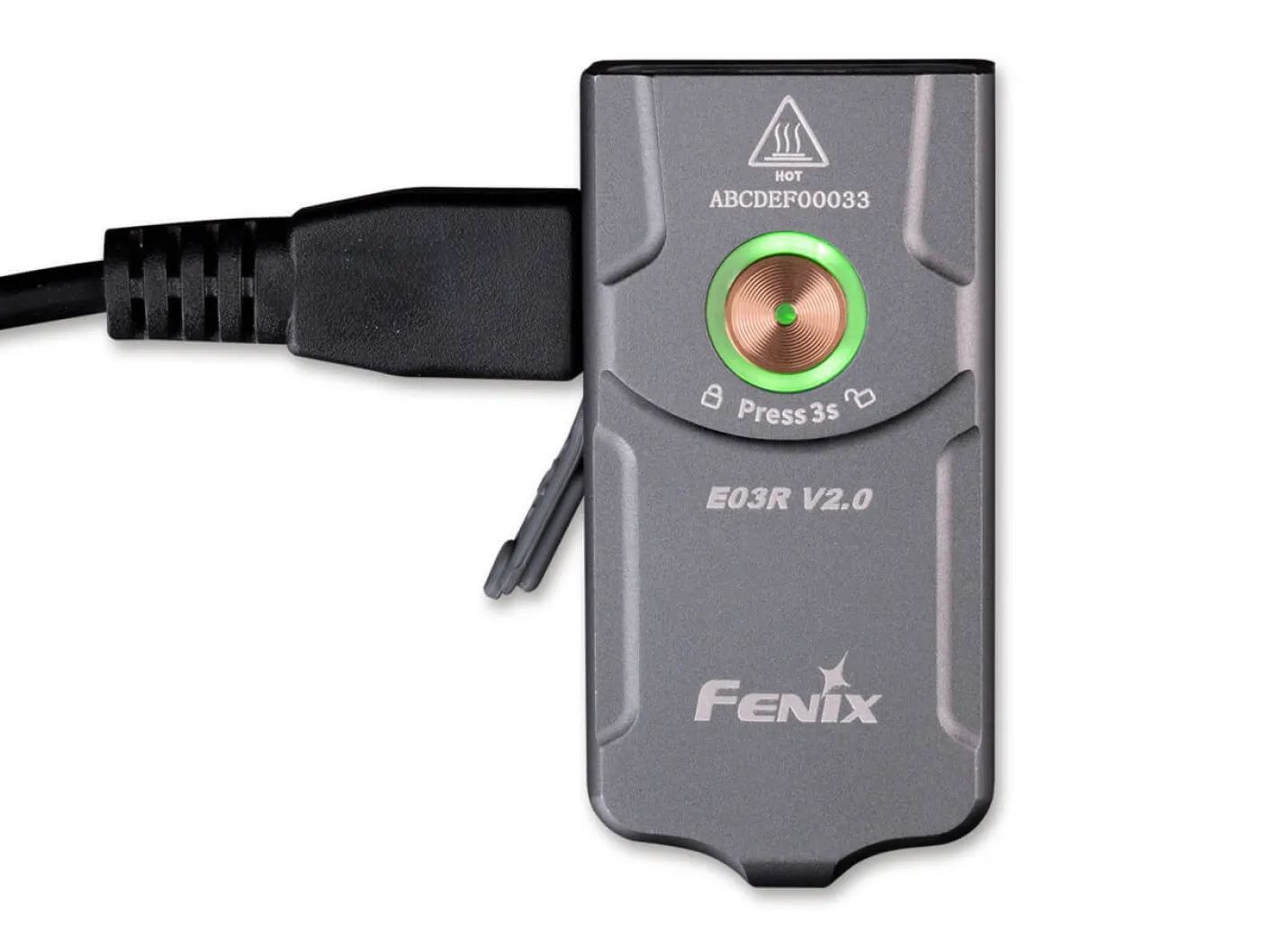 Fenix E03R V2.0 Grey Grau Sale