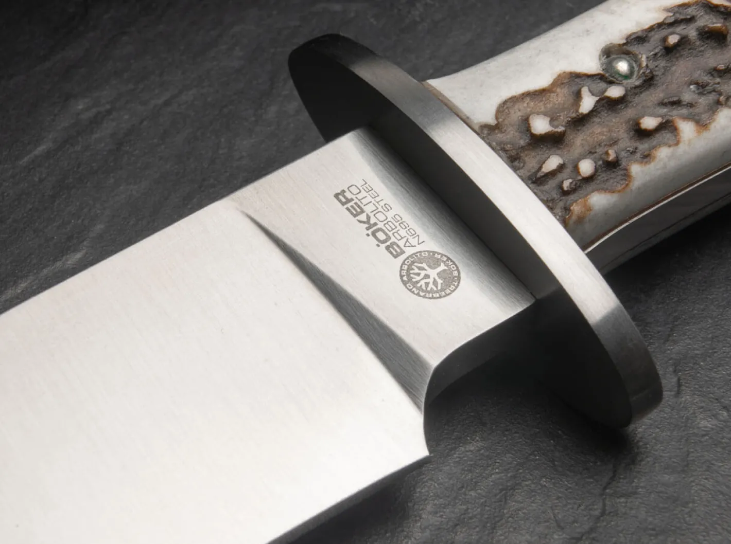 Böker Arbolito Esculta Hirschhorn Braun Hot