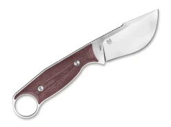 Real Steel Furrier Skinner Micarta Red Rot
