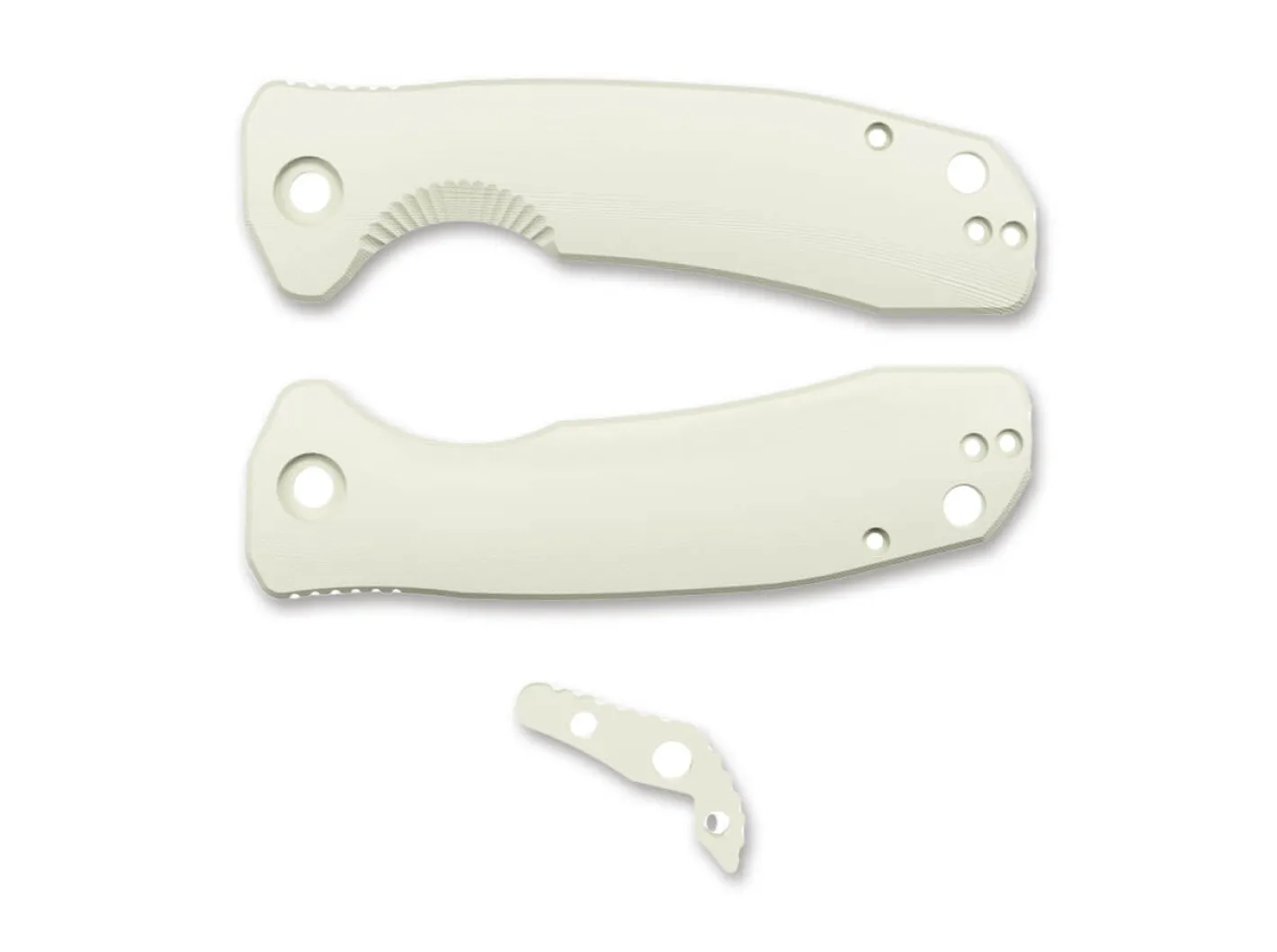 Honey Badger G10 Handle Set Large White Weiß Clearance