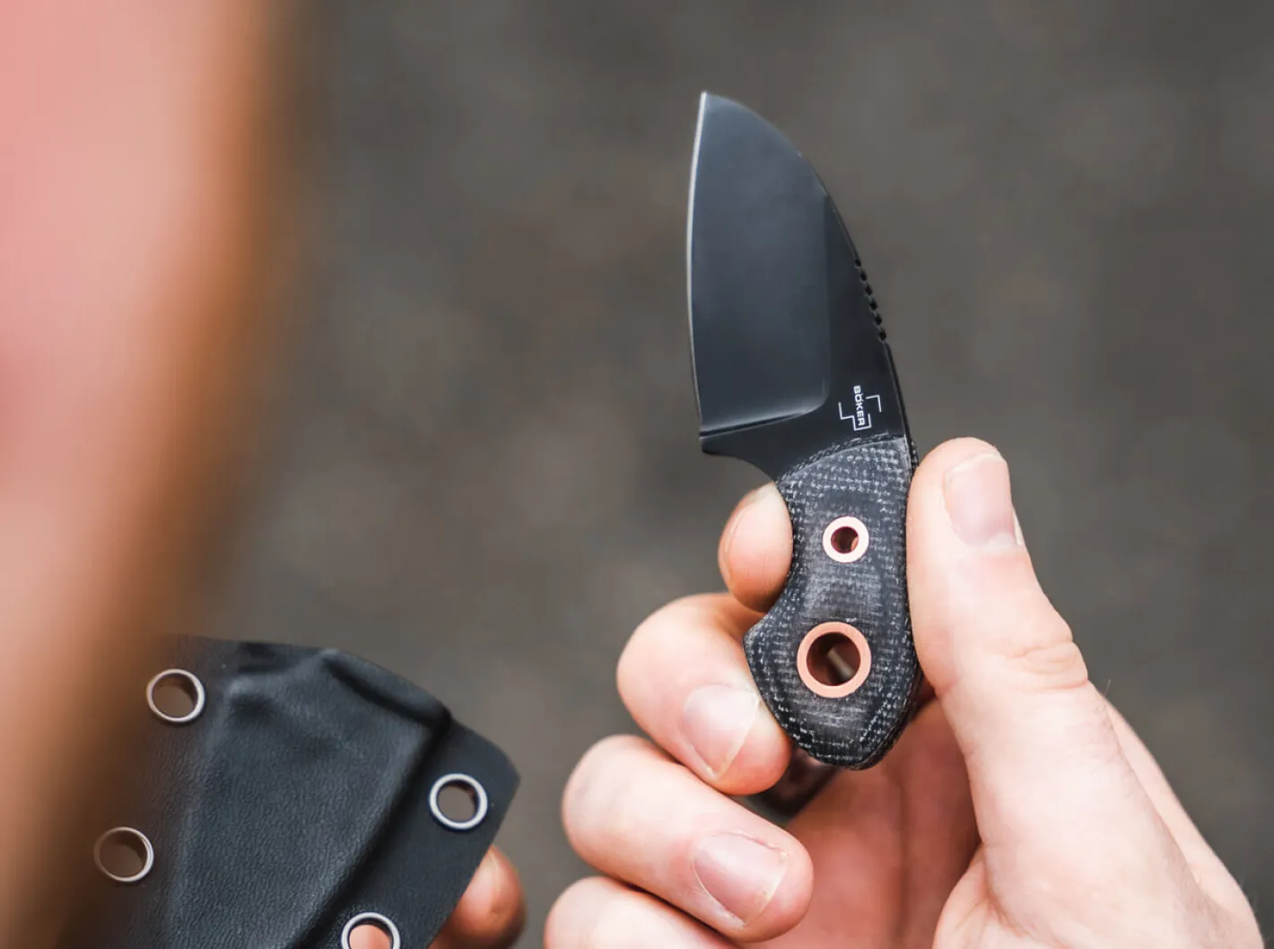 Böker Plus Gnome all Black Copper Schwarz Outlet