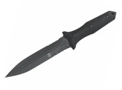 Bastinelli Knives Grozo Black Serrated Schwarz Clearance