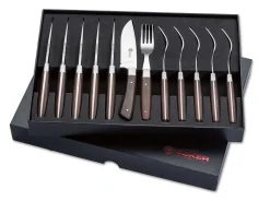 Böker Arbolito Guyacan Steakbesteck Set Braun New