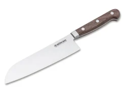 Böker Manufaktur Solingen Heritage Santoku Braun Best