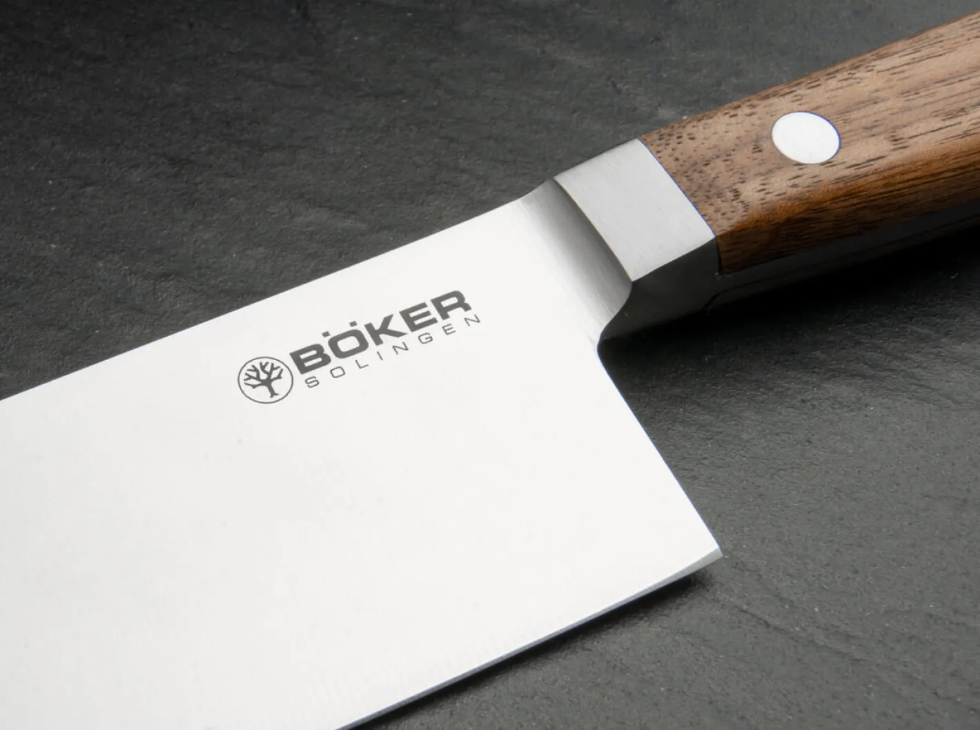 Böker Manufaktur Solingen Heritage Santoku Braun Best
