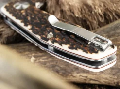 Böker Arbolito Heroína Hirschhorn Braun Hot