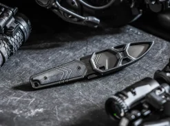 TB Outdoor Impact 127 G10 Black PVD Schwarz New