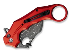 CIVIVI Incisor II Aluminum Red Damascus Rot Sale