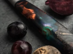 Böker Manufaktur Solingen Interstellar Damast Chefmesser Grau Hot