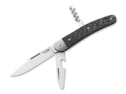 LionSteel Jack Three CF Schwarz