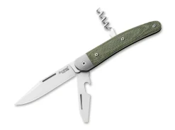 LionSteel Jack Three Micarta Green Grün