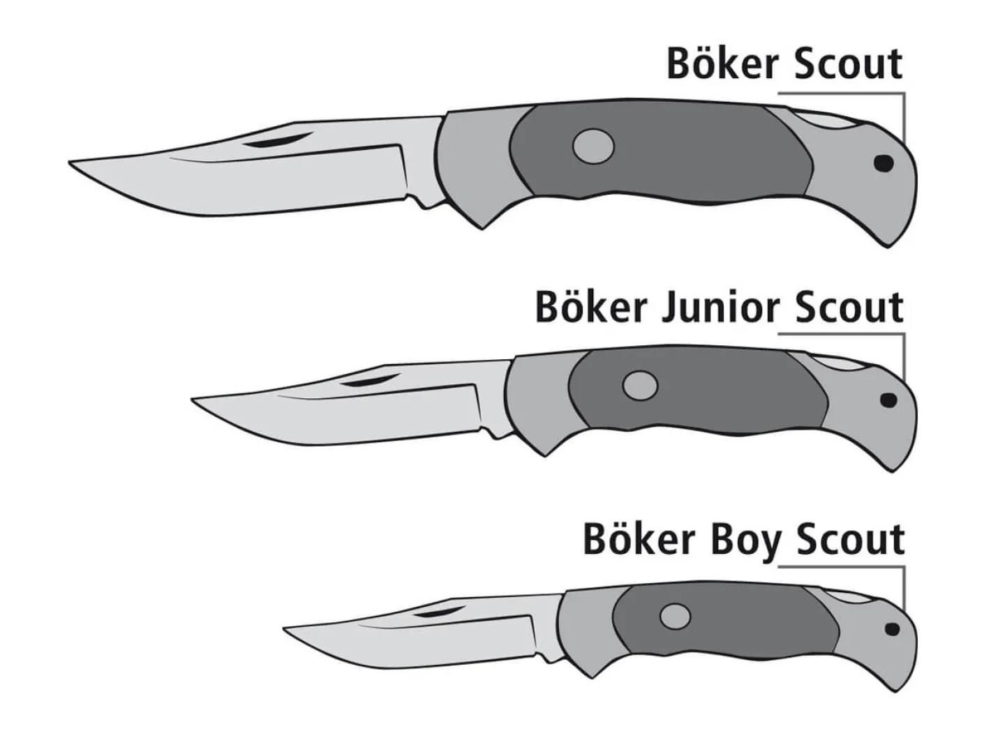 Böker Manufaktur Solingen Junior Scout Hirschhorn Best