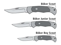 Böker Manufaktur Solingen Junior Scout Spearpoint Hainbuche Damast Discount