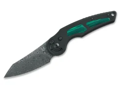 Fox Knives Jupiter Titanium Malachite Damascus Grün Clearance