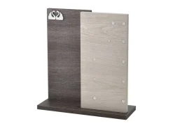 Due Cigni Küchenmesserdisplay 6 Schwarz New