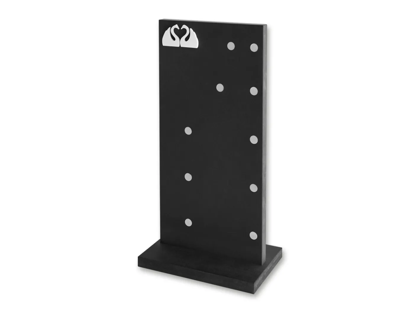 Due Cigni Küchenmesserdisplay 5 Schwarz