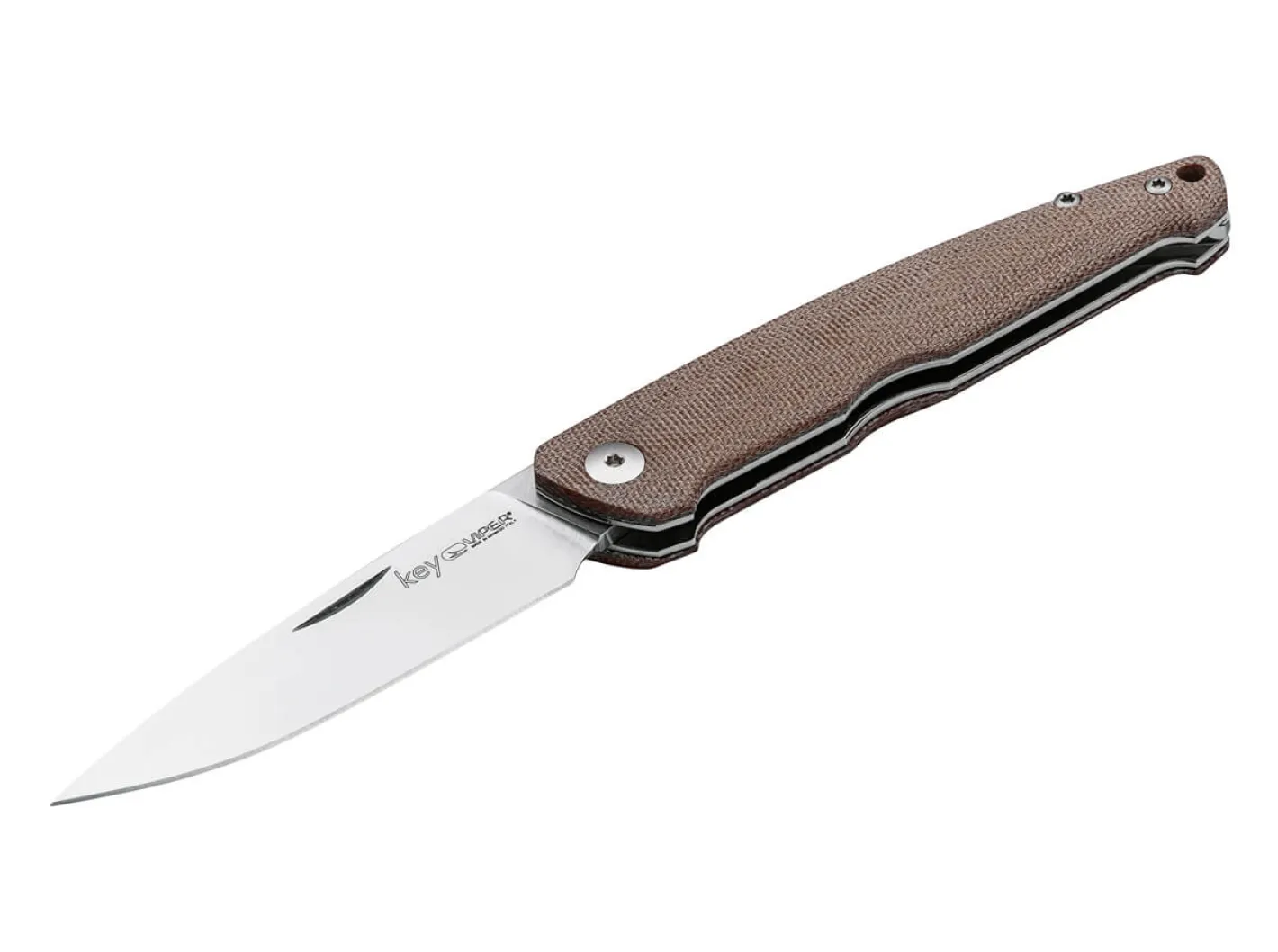 Viper Key Natural Canvas Micarta Outlet