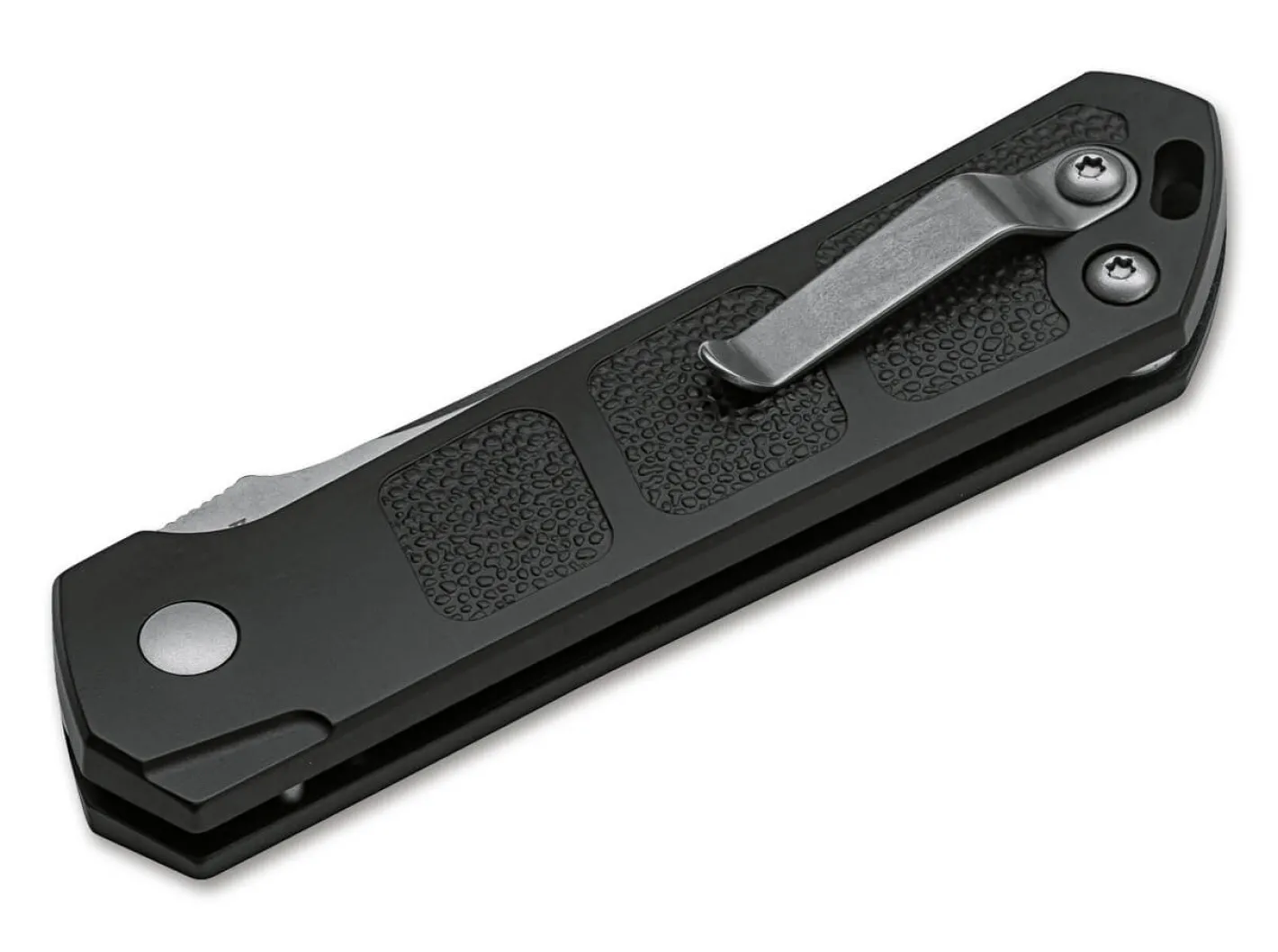 Böker Plus Kihon Auto Stonewash Schwarz Best