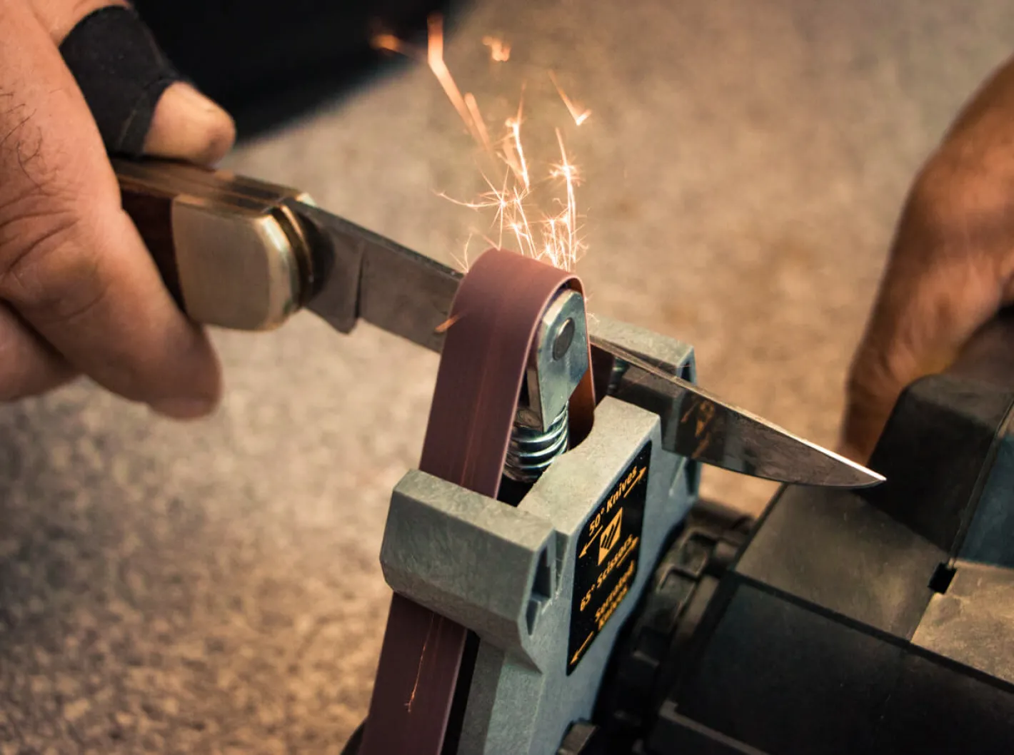 Work Sharp Knife & Tool Sharpener UK Schwarz Outlet