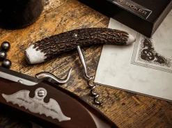 Böker Arbolito Korkenzieher Hirschhorn Braun