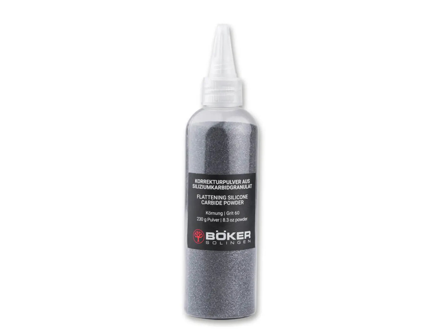Böker Manufaktur Solingen Korrekturpulver Siliziumkarbidgranulat Körnung 60 Grau Best
