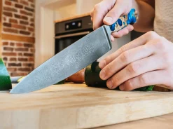 Böker Manufaktur Solingen Laguna Damast Chefmesser Mehrfarbig Clearance