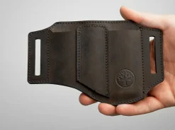Böker Manufaktur Solingen Lederholster ED-Three Braun Sale