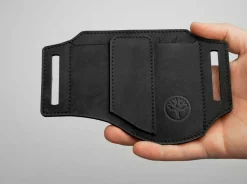 Böker Manufaktur Solingen Lederholster ED-Three Schwarz Discount