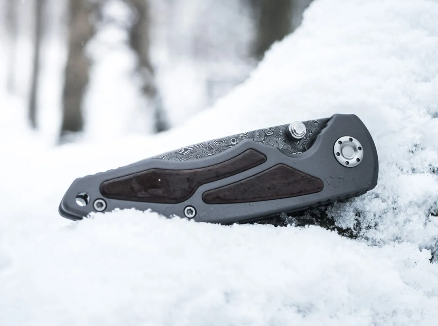 Böker Manufaktur Solingen Leopard-Damast I New