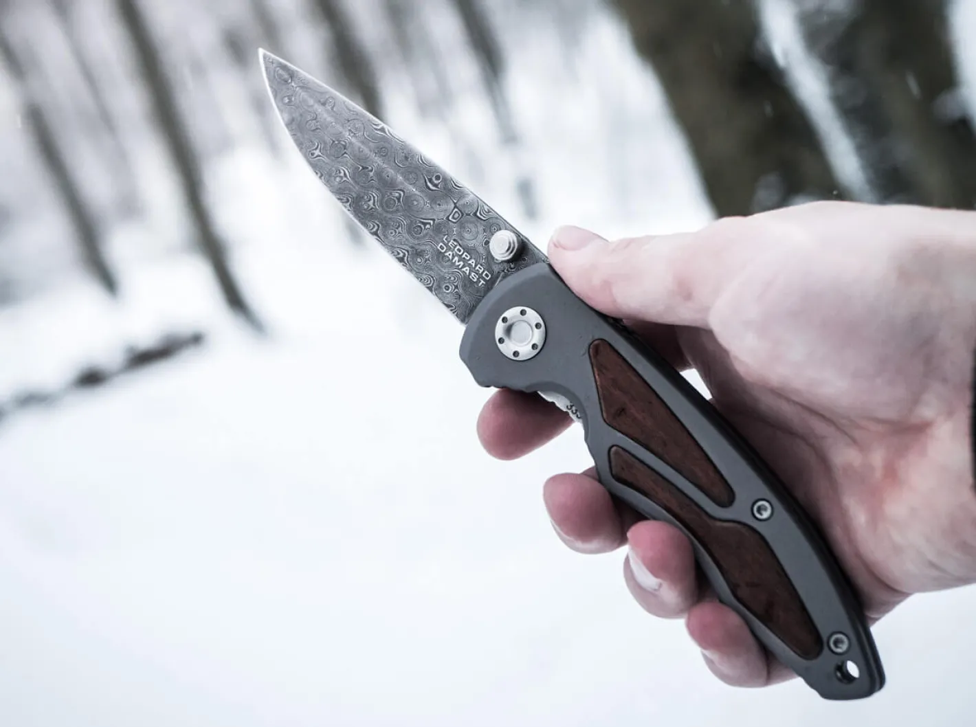 Böker Manufaktur Solingen Leopard-Damast I New