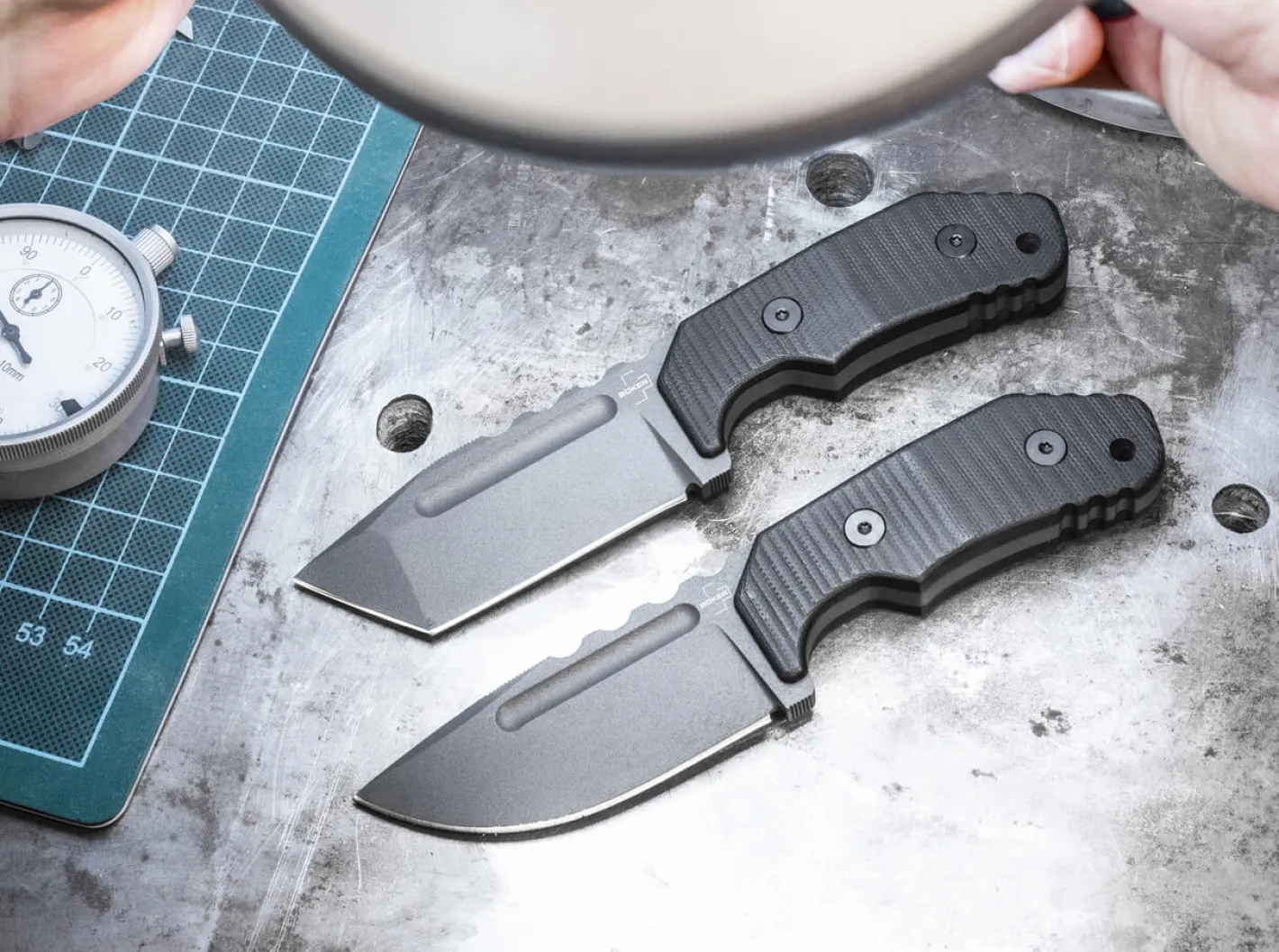 Böker Plus Little Dvalin Tanto Schwarz